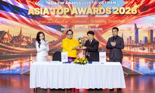 Asia Top Awards 2026 lần đầu đến Việt Nam-Kết nối văn hóa, giải trí và cộng đồng doanh nghiệp châu Á