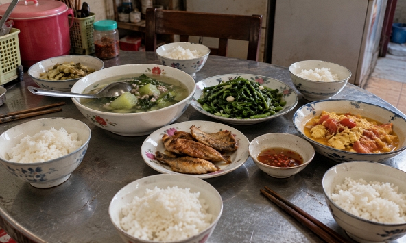 Điều người Việt, Trung, Hàn, Nhật... cùng kiêng trên mâm cơm