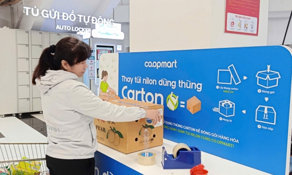 Siêu thị đầu tư hàng chục tỷ đồng giảm túi nilon