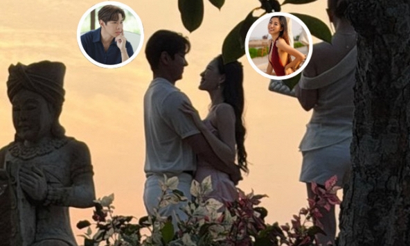 Bắt gặp cặp Nam vương - Á hậu ôm nhau tình tứ trong đám cưới đồng nghiệp: Nhà gái vừa đẹp vừa bốc lửa, nhìn muốn yêu liền