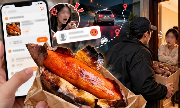 Khách mua 60 nghìn tiền khoai, đòi hoàn tiền còn thách 'có giỏi thì đến mà lấy', chủ shop lái xe 800 km xuyên đêm tới nhà cho bõ tức