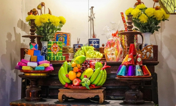 Loại quả người Đài Loan kiêng thắp hương, người Việt Nam vẫn dâng cúng bình thường