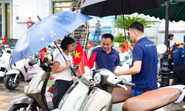 “Thu xăng - Đổi điện” cùng VinFast tại Hưng Yên: Trải nghiệm dàn xe máy điện mới nhất, ưu đãi đến 6 triệu đồng