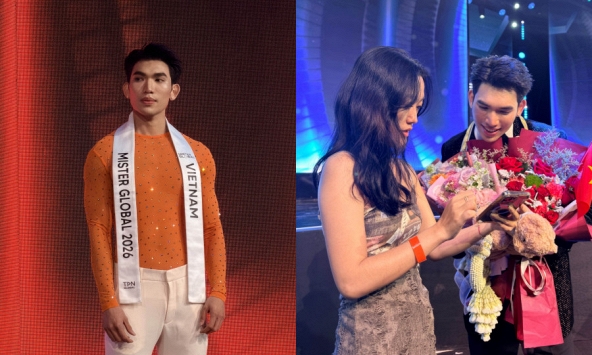 Trương Trọng Hiếu: 'Tôi biết ơn hành trình tại Mister Global 2026'