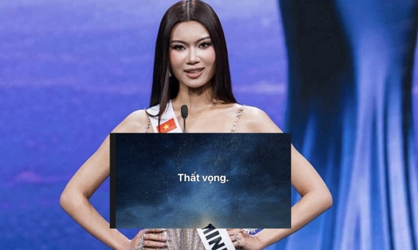 Á hậu 4 Miss Universe 2026 Trịnh Hồng Đăng đăng đàn đúng 2 chữ: 'Thất vọng'