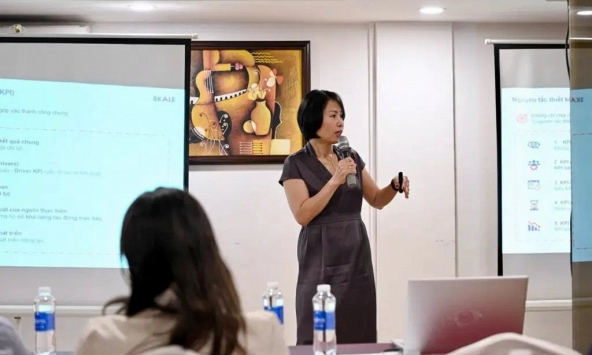 Nữ doanh nhân Phạm Thị Mỹ Lệ và bài toán số hóa nhân sự