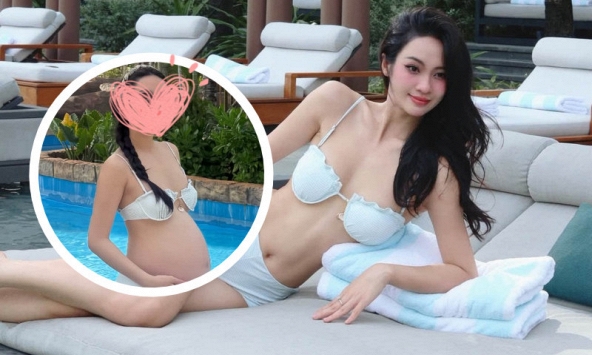 Vũ Thuý Quỳnh khi sắp 'vỡ chum': Cùng 1 bộ bikini, bây giờ 2 số phận