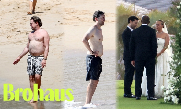 Hai biểu tượng nam tính tuổi 50: Lãng tử DiCaprio đã 'xập xệ', Spider-man Tobey Maguire đạt đỉnh cao của sự độ lượng