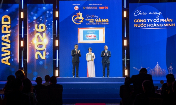 i-on Life vinh dự đạt Thương hiệu vàng TP.HCM năm 2026