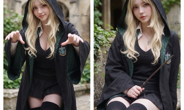 Màn cosplay Malfoy phiên bản nữ đẹp xuất sắc gây sốt cộng đồng mạng, nhan sắc của hot girl khiến fan Harry Potter mê mẩn