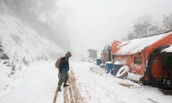 Phát hiện vùng đất miền Trung từng lạnh -8°C, tuyết phủ trắng khiến nhiều người ngỡ lạc vào rừng Bắc Âu