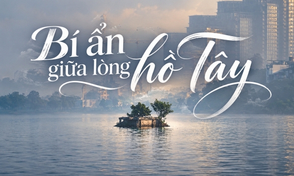 Ngôi mộ bí ẩn giữa lòng Hồ Tây: Vì sao lúc nổi lên, lúc lại biến mất giữa mênh mông sóng nước?