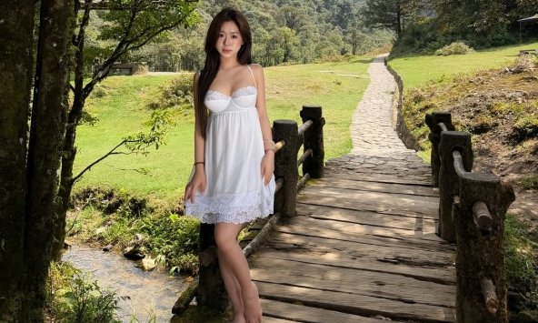 Diện đầm ngủ vào rừng, hot TikToker bỗng bất ngờ 'lên xu hướng'
