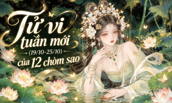 Tử vi tuần mới (19/10-25/10): Top 3 chòm sao được vũ trụ ưu ái nhất, công việc bứt phá, tình duyên ngọt ngào
