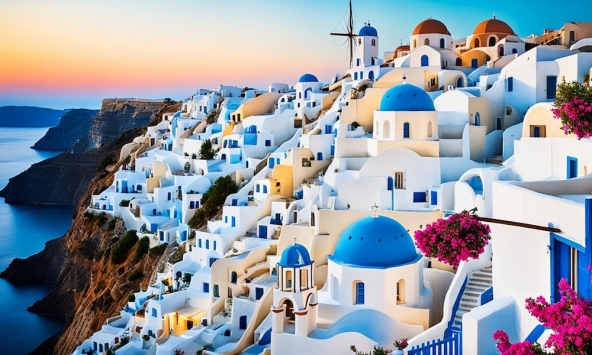 Vì sao nhà ở Santorini (Hy Lạp) đều sơn màu trắng? 90% người trả lời sai