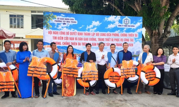 Nữ doanh nhân Khánh Hòa chung tay cùng địa phương chủ động ứng phó thiên tai