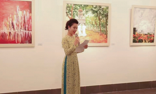 Nữ họa sĩ Đặng Thanh Huyền ra mắt triển lãm cá nhân thứ 3 tại Bảo tàng Mỹ thuật Việt Nam