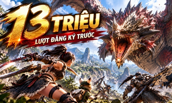 Game bom tấn mới của Tencent gây sốt, vượt mốc 13 triệu lượt đăng ký trước, NPH tung luôn quà miễn phí cho người chơi