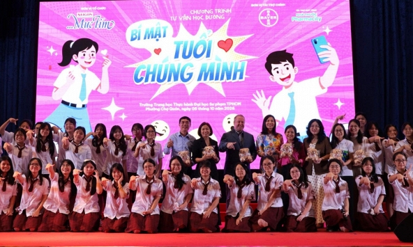 Pharmacity đồng hành cùng các trường tại TP.HCM nâng cao nhận thức về chăm sóc sức khỏe sinh sản