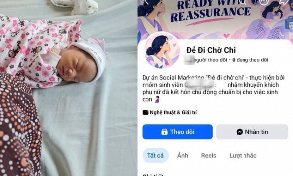 Dự án “Đẻ đi chờ chi” của 1 trường đại học top gây tranh luận: Đứa trẻ không phải một “ván game” để người lớn rủ nhau 'đu trend' thử