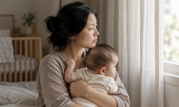 7 dấu hiệu trầm cảm sau sinh: Sản phụ dù ít nói hay khóc nhiều thì gia đình cũng nên chú ý