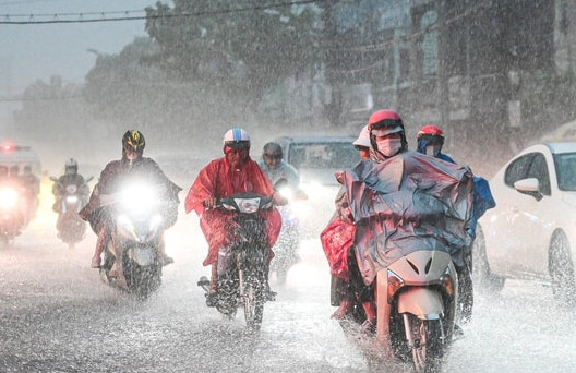 Chỉ ít giờ tới, Hà Nội có thể mưa dông, mưa đá