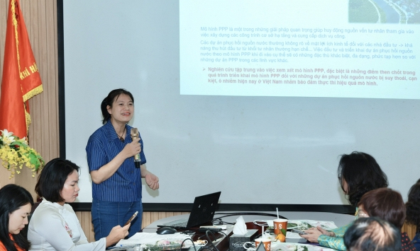 Đề xuất mô hình PPP phục hồi nguồn nước ô nhiễm, suy thoái tại Việt Nam