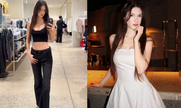 Em gái 19 tuổi của Đặng Văn Lâm gây sốt với vòng eo 'con kiến', vóc dáng ngày càng nuột nà