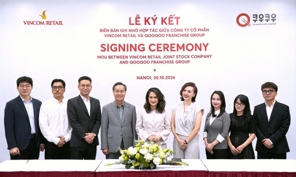 Vincom Retail bắt tay “ông lớn” QooQoo Premium Buffet Hàn Quốc