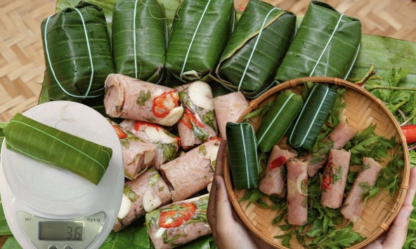 Nem chua Thanh Hóa cân lên đúng 36 gam, trùng khít biển số xe của tỉnh khiến dân mạng rủ nhau lục cân ra thử