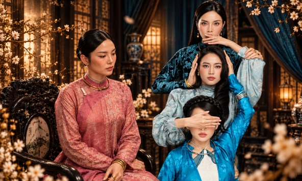 Chính thất 'bá khí' nhất vũ trụ Chị Chị Em Em và ẩn ý chưa từng tiết lộ đằng sau bức ảnh 3 người phụ nữ