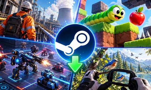 Steam lại có loạt game miễn phí mới đầy chất lượng, không cần bỏ ra đồng nào, tải về là chơi thoải mái