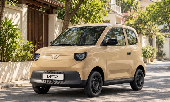 Nhân viên văn phòng chọn VinFast VF 2 để đi làm thoải mái, nhẹ tiền nuôi xe