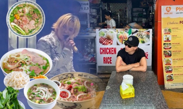 Phở Việt Nam đỉnh thế nào mà khiến Taeyang trầm trồ trước hơn 40.000 khán giả, G-Dragon còn chế lời bài hát ngay tại Mỹ Đình?