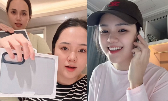 Vợ Duy Mạnh chuẩn 'phú bà': Chi 155 triệu mua iPhone Duo, ốp lưng cũng giá 'trên trời'