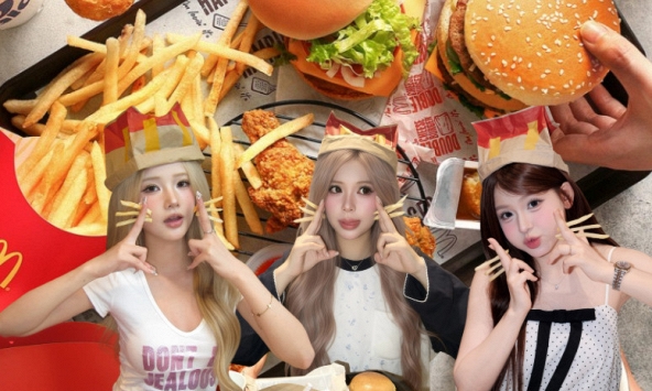 Cơn sốt McKitty đổ bộ Việt Nam, giới trẻ mải mê đội túi giấy dán khoai chiên hóa mèo