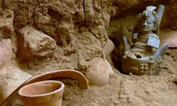 Peru phát hiện ngôi mộ cổ xa hoa của trẻ nhỏ thời tiền Inca