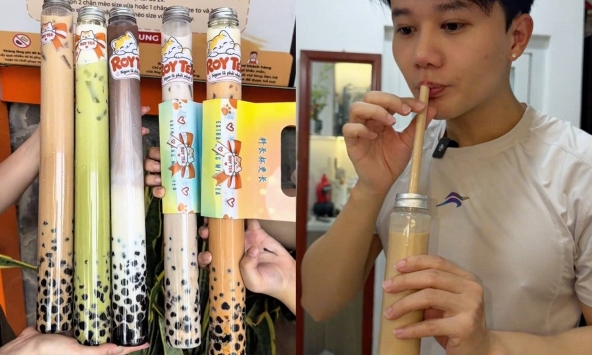 Trà sữa điếu cày đang gây sốt: Bình cũ rượu mới, cuộc đua bán trải nghiệm của ngành đồ uống