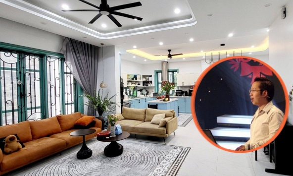 Căn biệt thự bề thế của MC từng dẫn Đường Lên Đỉnh Olympia