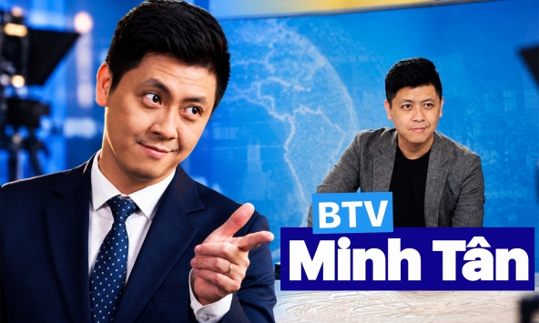 BTV Minh Tân lần đầu dẫn Chung kết Olympia: 'Vòng nguyệt quế chỉ dành cho 1 người nhưng đỉnh núi thành công đang chờ cả 4 em'