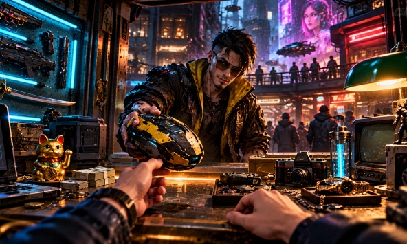 Đưa người chơi làm chủ tiệm cầm đồ, tựa game này viral tới bất ngờ trên Steam, hơn 100.000 người chơi cùng thời điểm