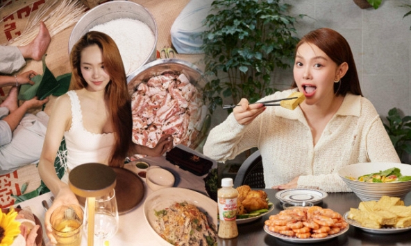 Mâm cơm nhà của nữ ca sĩ làm vợ phó tổng giám đốc công ty dệt