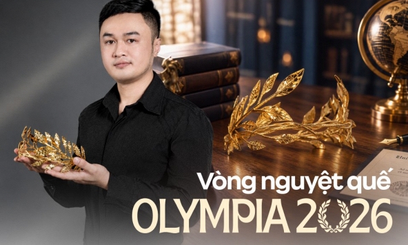 Viết một dòng trạng thái trên Facebook, chàng thủ khoa được Olympia mời làm vòng nguyệt quế suốt 12 năm