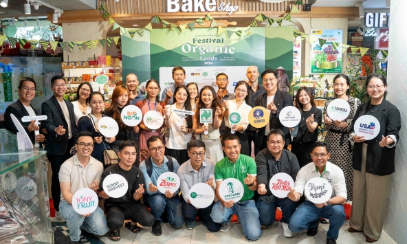 Lễ hội Thực phẩm Hữu cơ 2026 diễn ra với nhiều khuyến mãi hấp dẫn
