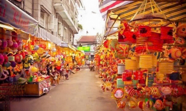 Phố lồng đèn Lương Nhữ Học, nơi Trung thu vẫn sáng giữa đời sống đô thị