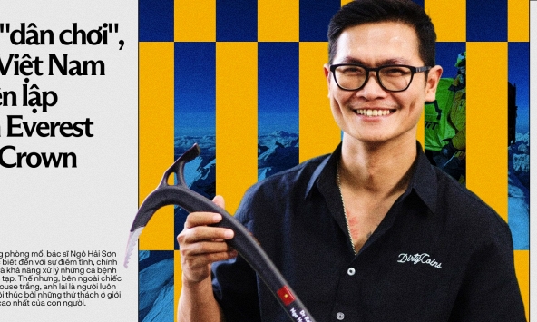 Bác sĩ 'chất' nhất Việt Nam: Ban ngày cầm dao mổ cứu người, ngoài giờ 'đo độ lì' trên dãy Himalaya, là người Việt Nam đầu tiên lập kỳ tích Everest Triple Crown