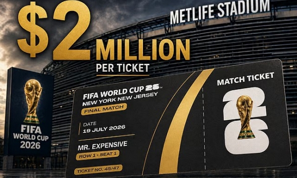 Chung kết World Cup 2026 có giá vé cao nhất lịch sử thể thao Mỹ, có vé được rao hơn 50 tỷ đồng