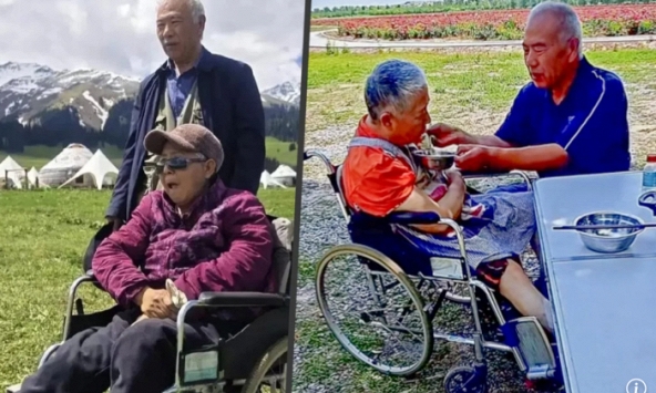 Vợ bị liệt sau biến chứng tiểu đường, người chồng làm điều không tưởng: 12 năm rong ruổi qua 31 vùng đất khác nhau