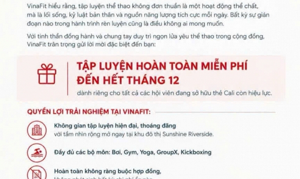 Cuộc đua 'giải cứu' hội viên California Fitness & Yoga: Nhiều phòng tập tuyên bố hỗ trợ, có nơi miễn phí đến hết tháng 12