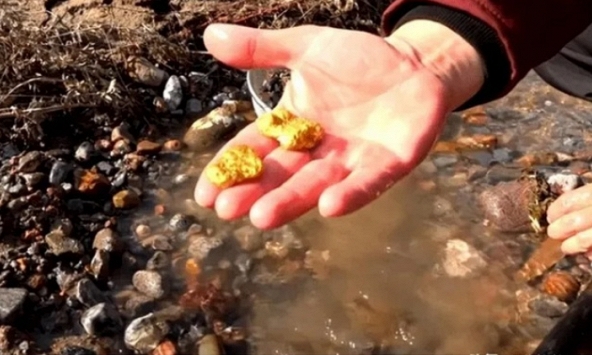 Lão nông phát hiện cả núi vàng trong hang, đem đến ngân hàng đổi lấy tiền thì cảnh sát ập đến 